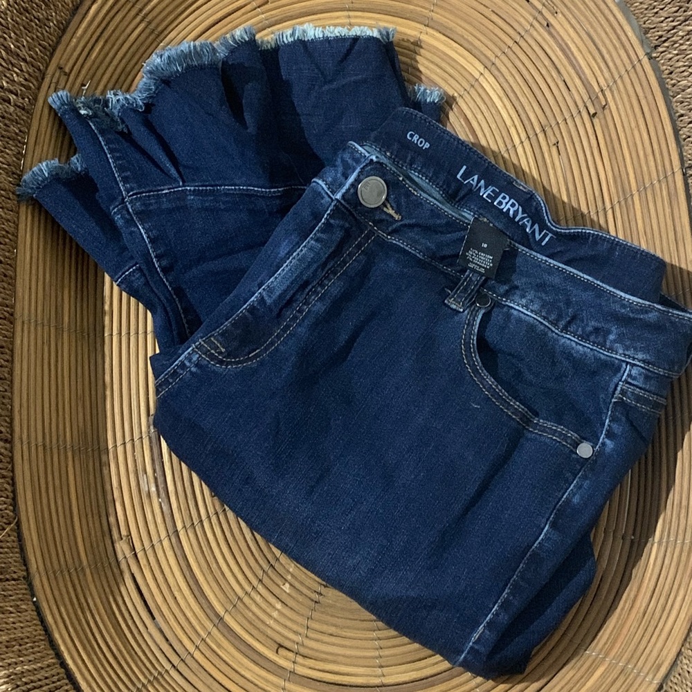 Lane Bryant Cropped Jeans